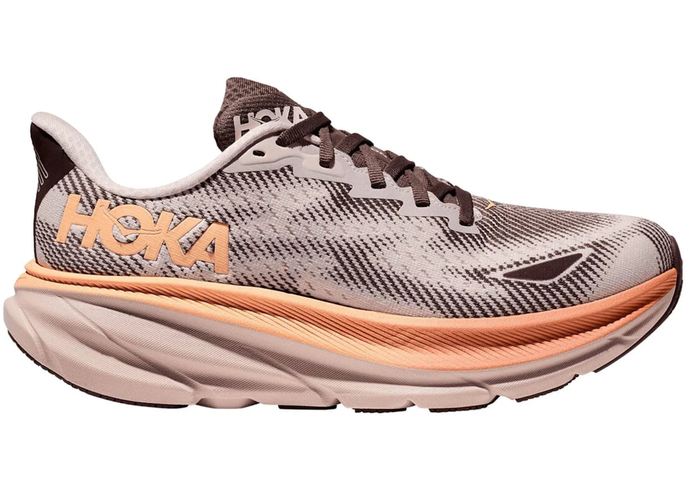 Hoka One One Clifton 9 Gore-Tex Cosmic Pearl Smoky Quartz Womens