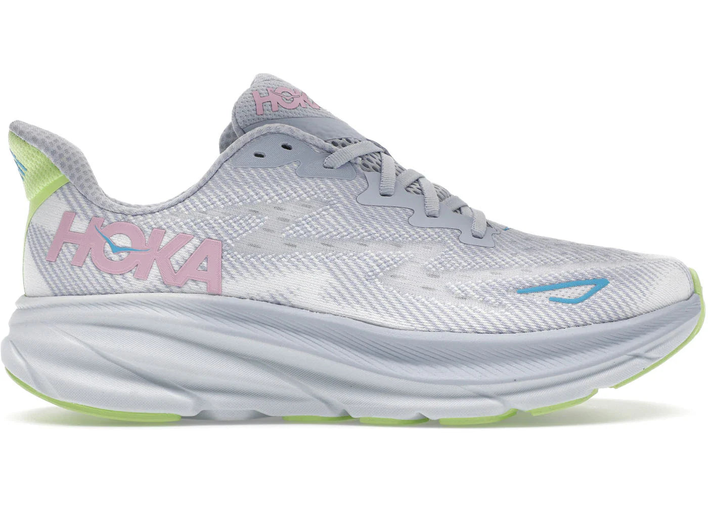 Hoka One One Clifton 9 Gull Sea Ice Womens
