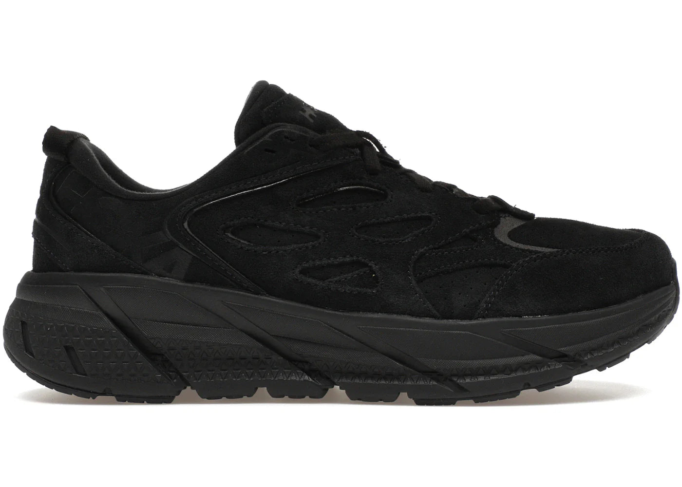 Hoka One One Clifton L Suede Black All Gender