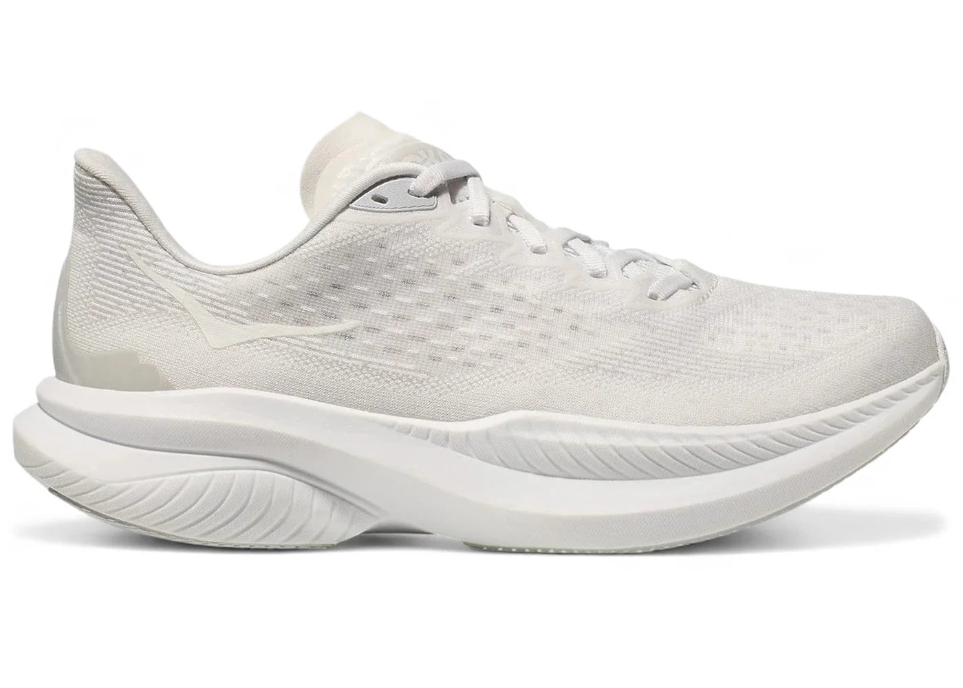Hoka One One Mach 6 La White Womens
