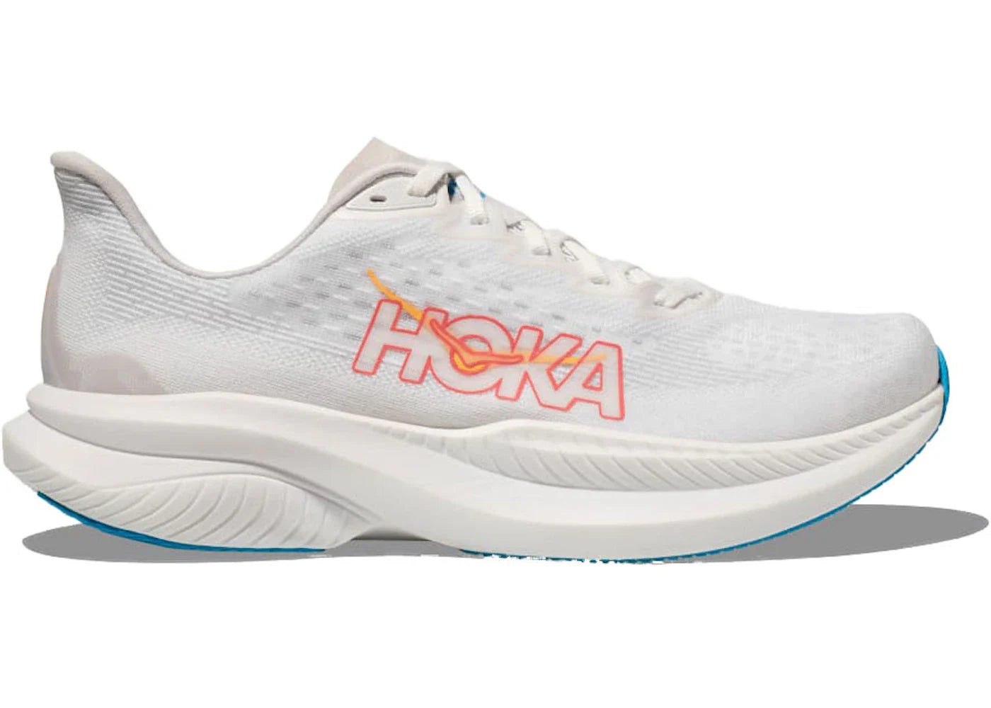 Hoka One One Mach 6 White Nimbus Cloud Womens