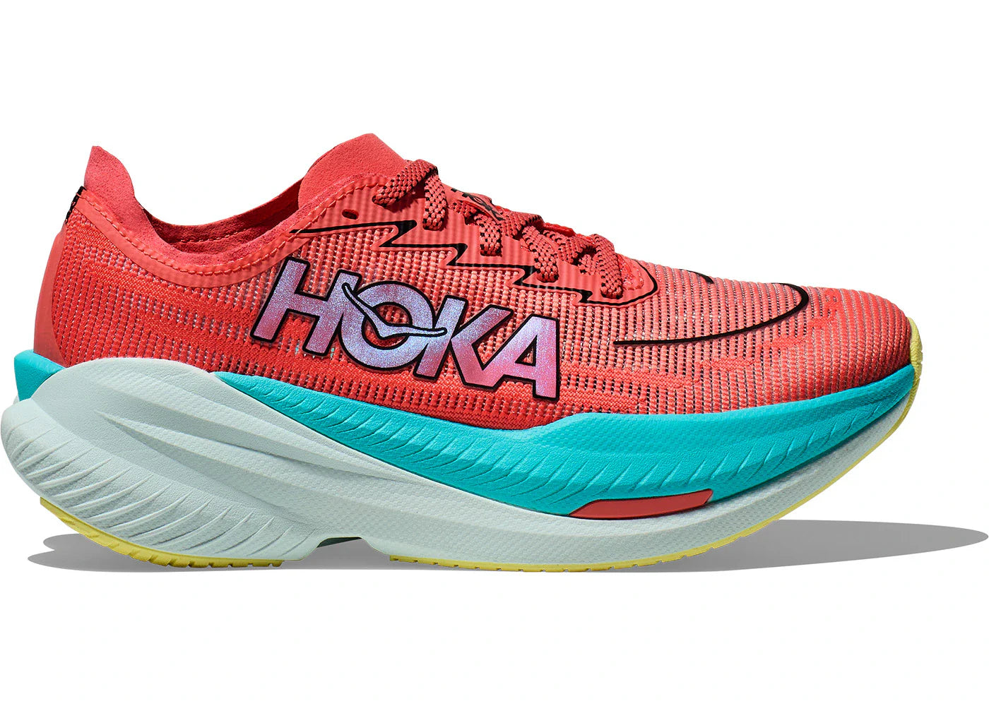 Hoka One One Mach X 2 Grapefruit Electric Coral Womens