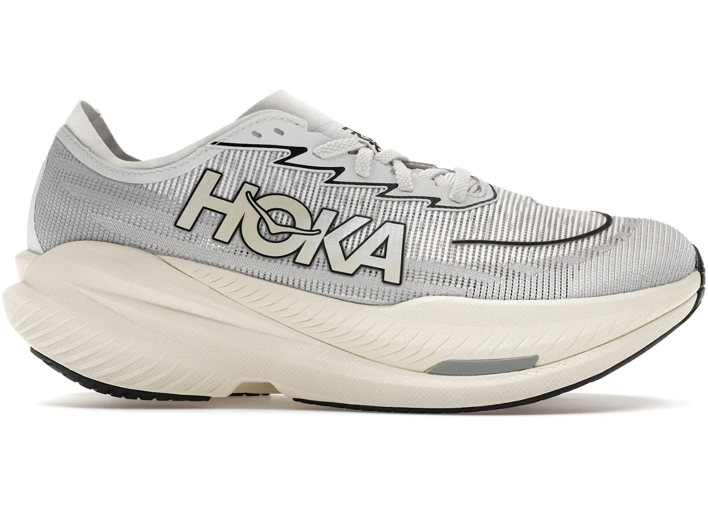Hoka One One Mach X 2 White Cosmic Grey