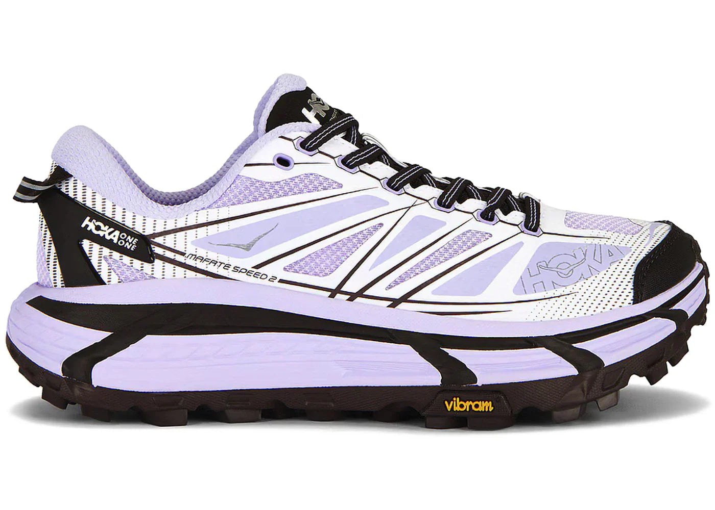 Hoka One One Mafate Speed 2 Iris Flower White