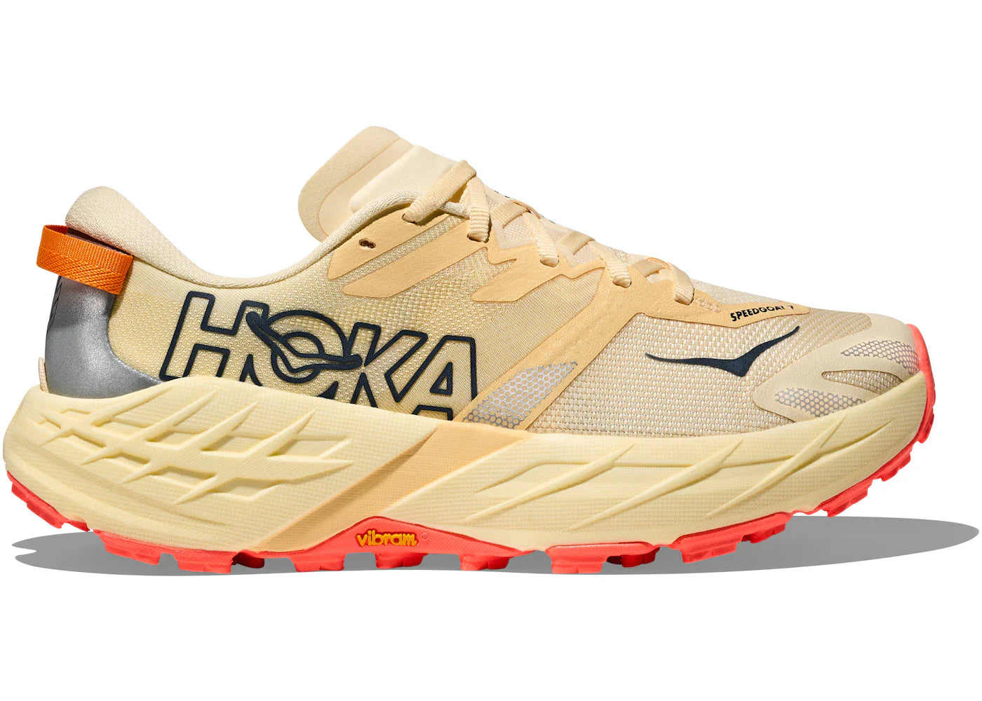 Hoka One One Speedgoat 7 Vintage Yellow Neon Flame Womens