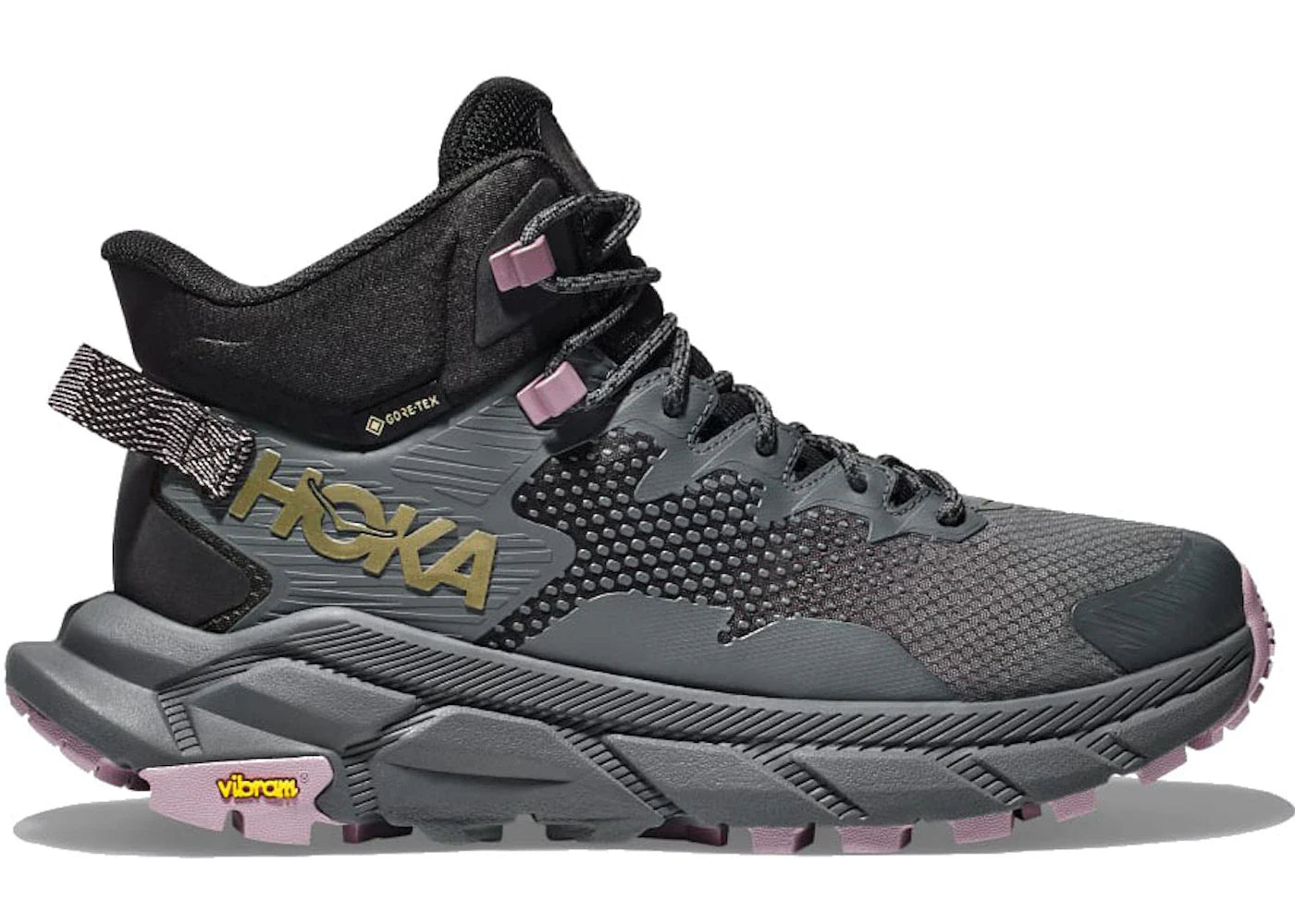 Hoka One One Trail Code Gore Tex Black Castlerock Womens