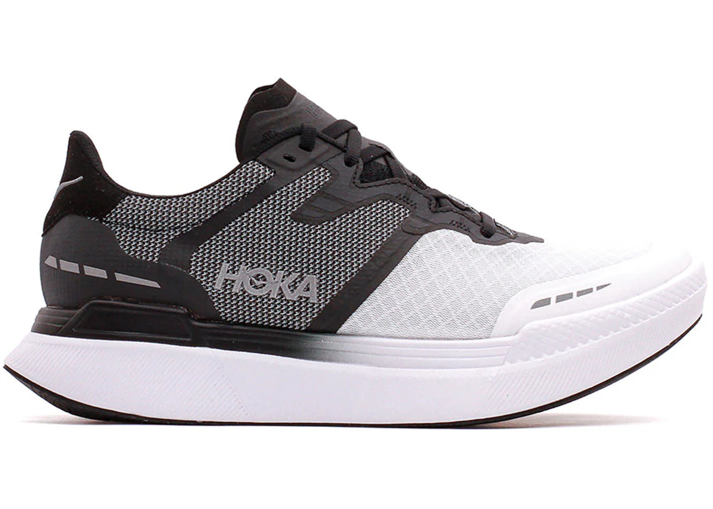 Hoka One One Transport X Black White