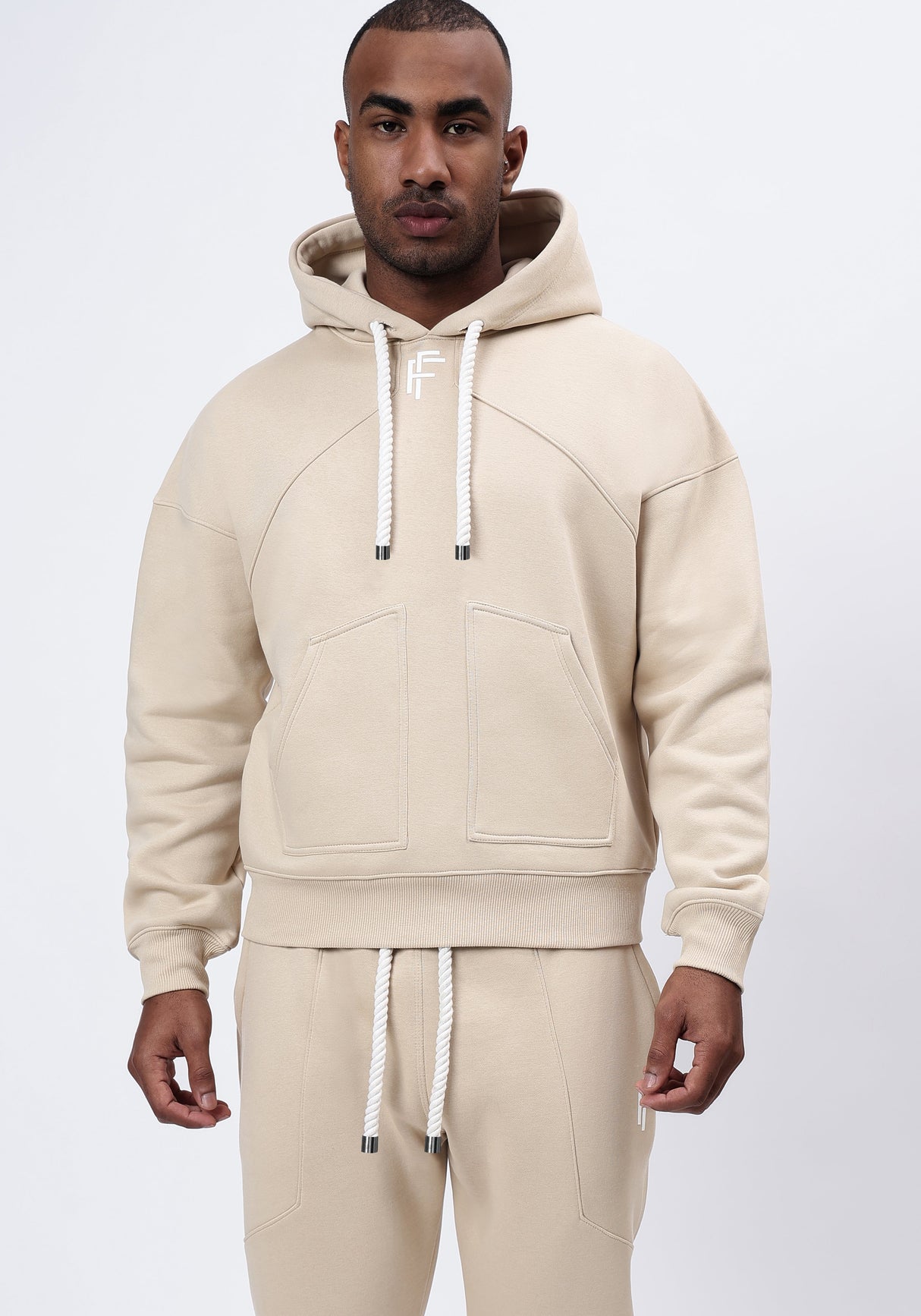 Monogram Hoodie with Iconic Regent’s Cord