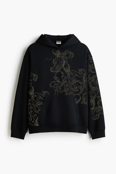 BAROQUE SKULL HOODIE