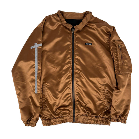 Toffle Brown Athleisure Jacket - dawntown