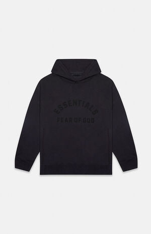 ESSENTIALS JET BLACK HOODIE