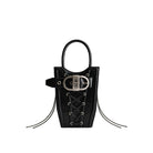 JW PEI FEI Crushed Straps Phone Bag - Black