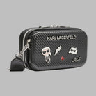 Karl Lagerfeld Maybelle hardcase crossbody black
