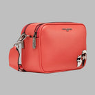 Karl Lagerfeld Maybelle camera crossbody red