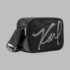 Karl Lagerfeld Maybelle script karl crossbody black