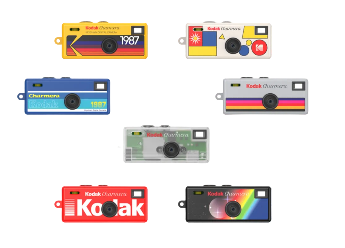 Kodak Charmera Keychain Digital Camera Blind Box Collection