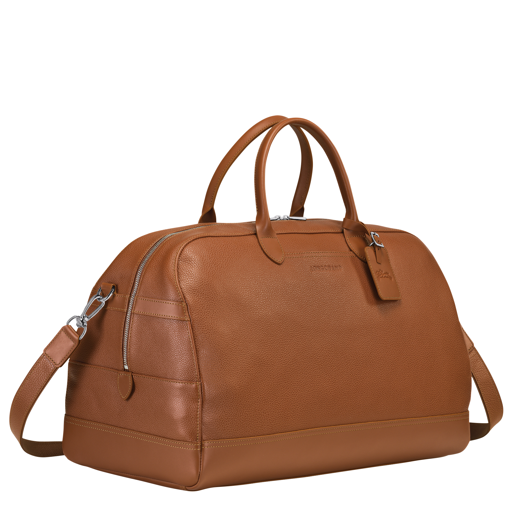 Longchamp Le Foulonné L Travel bag Caramel