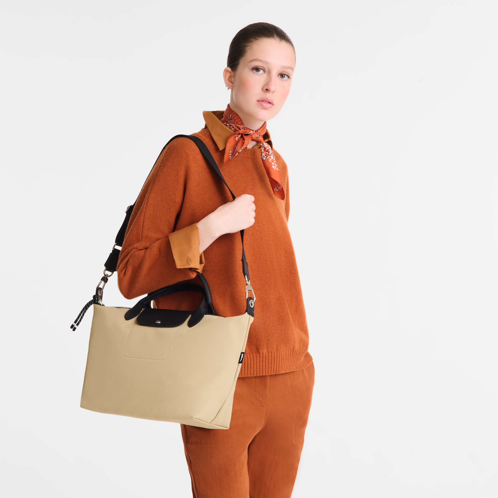 Longchamp Le Pliage Energy L Handbag Clay