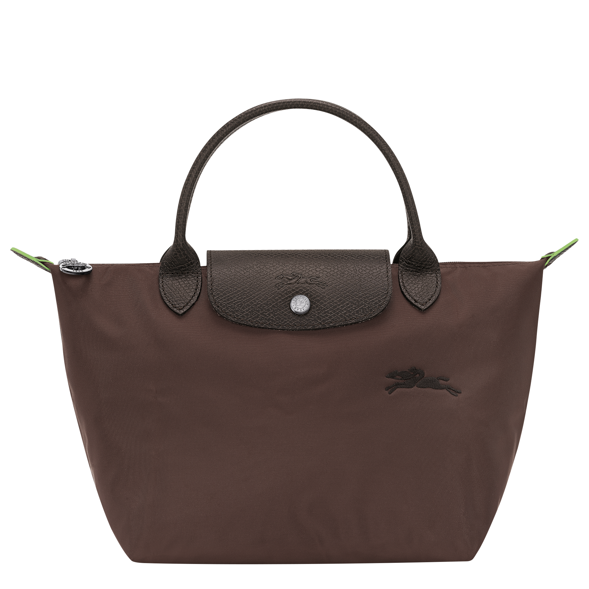Longchamp Le Pliage Green S Handbag Mocha