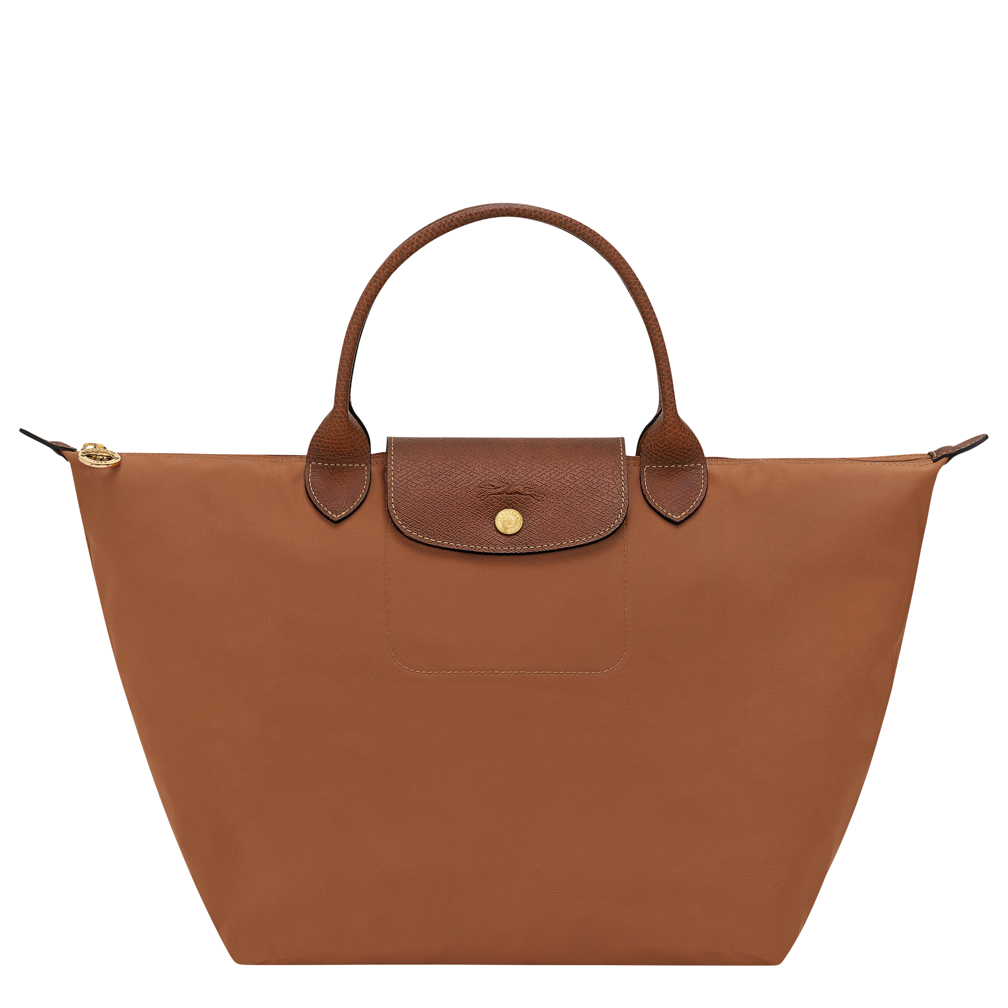 Longchamp Le Pliage Original M Handbag Cognac