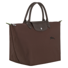 Longchamp Le Pliage Green M Handbag Mocha
