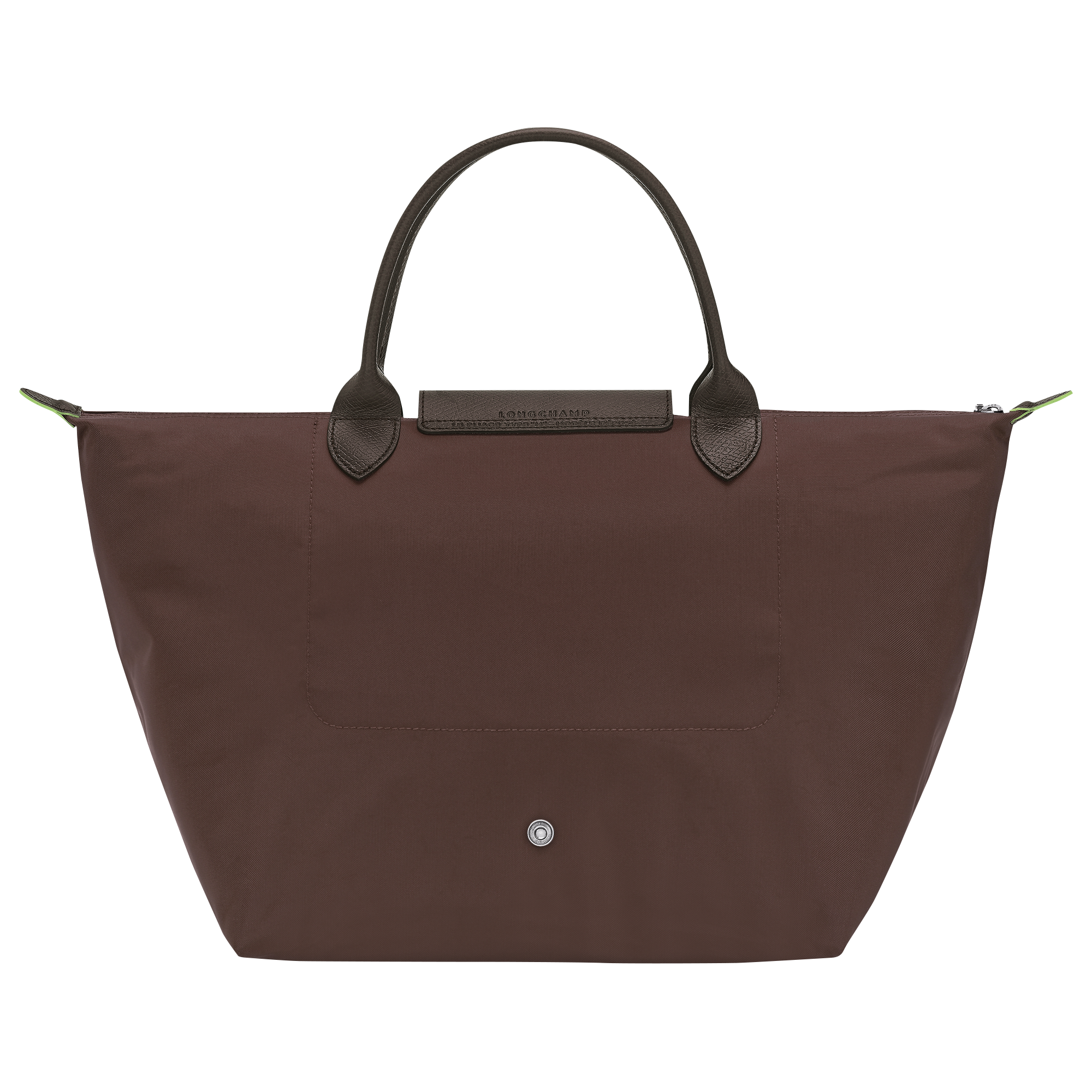 Longchamp Le Pliage Green M Handbag Mocha