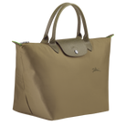 Longchamp Le Pliage Green M Handbag Artichoke