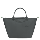 Longchamp Le Pliage Green M Handbag Graphite