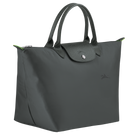 Longchamp Le Pliage Green M Handbag Graphite
