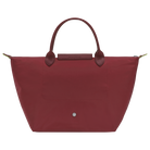 Longchamp Le Pliage Green M Handbag Pomegranate