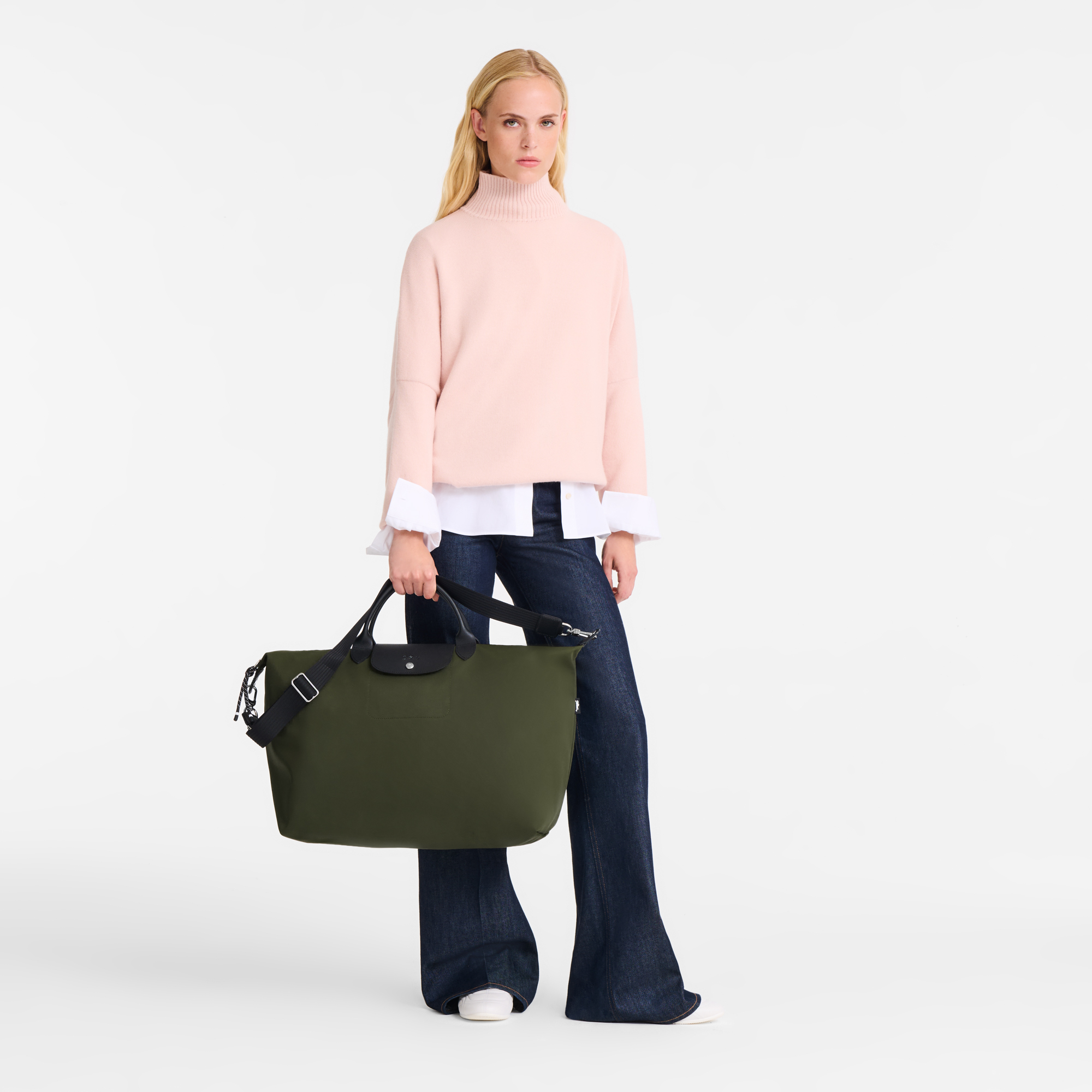Longchamp Le Pliage Energy L Travel bag Khaki