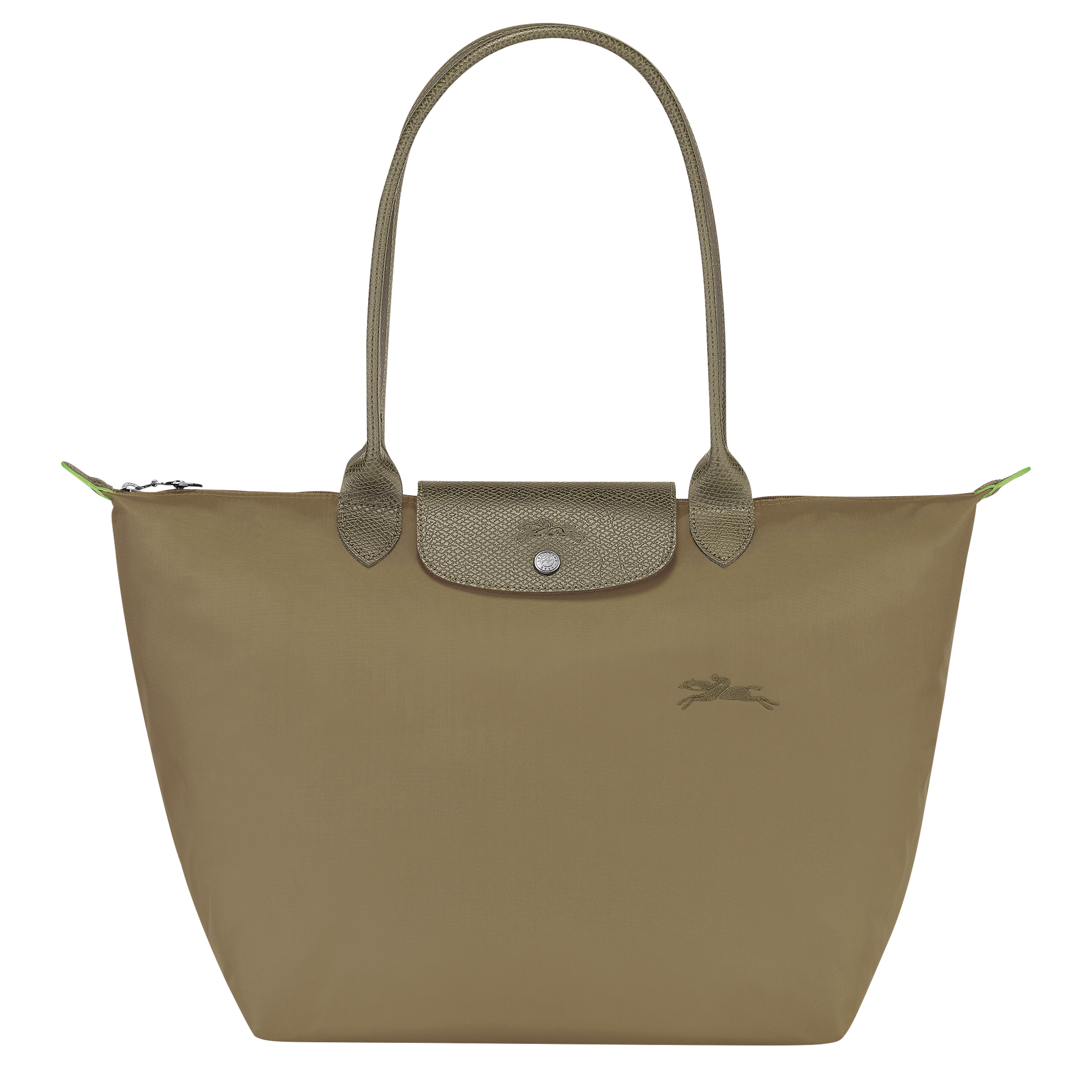 Longchamp Le Pliage Green L Tote bag Artichoke