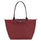 Longchamp Le Pliage Green L Tote bag Pomegranate