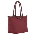 Longchamp Le Pliage Green L Tote bag Pomegranate
