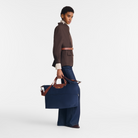 Longchamp Le Pliage Original Travel bag expandable Navy