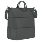Longchamp Le Pliage Green Travel bag expandable Graphite