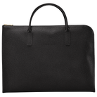 Longchamp Le Foulonné S Briefcase Black