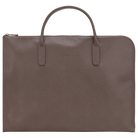 Longchamp Le Foulonné S Briefcase Taupe