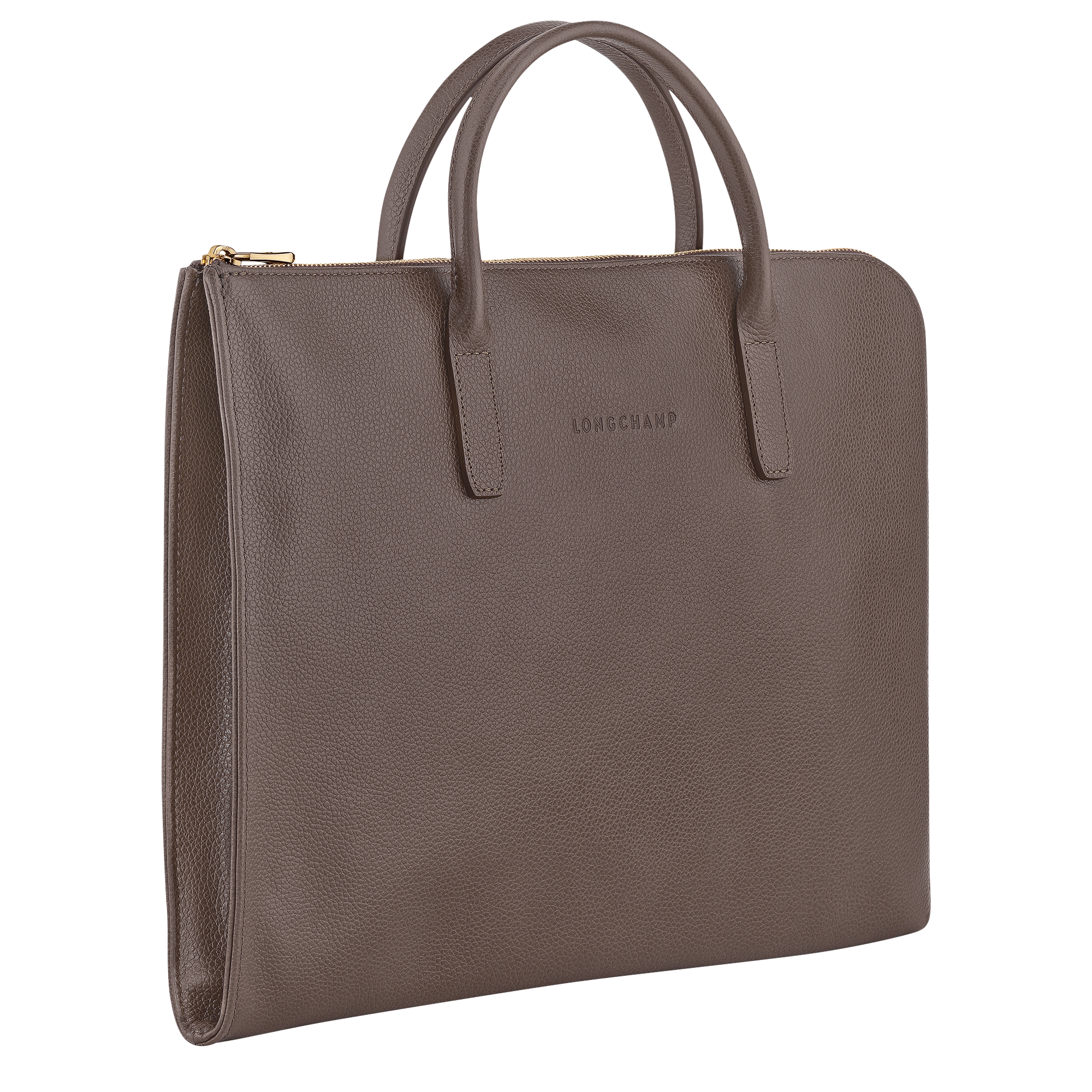Longchamp Le Foulonné S Briefcase Taupe