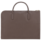 Longchamp Le Foulonné S Briefcase Taupe