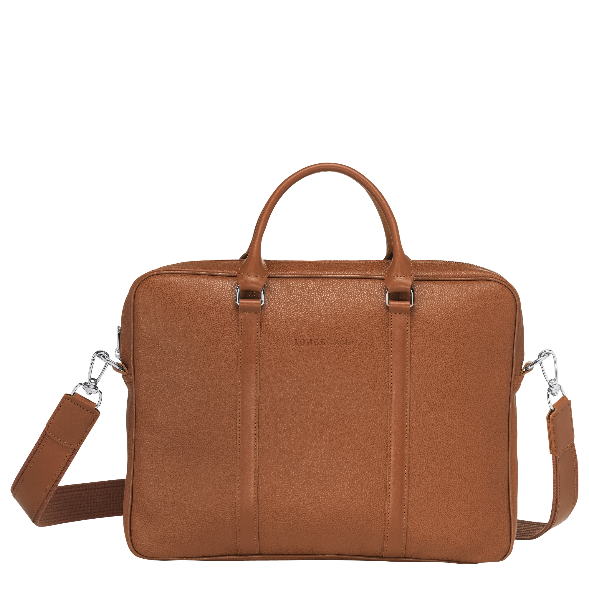 Longchamp Le Foulonné XS Briefcase Caramel
