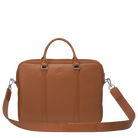Longchamp Le Foulonné XS Briefcase Caramel
