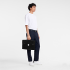 Longchamp Le Foulonné S Briefcase Black