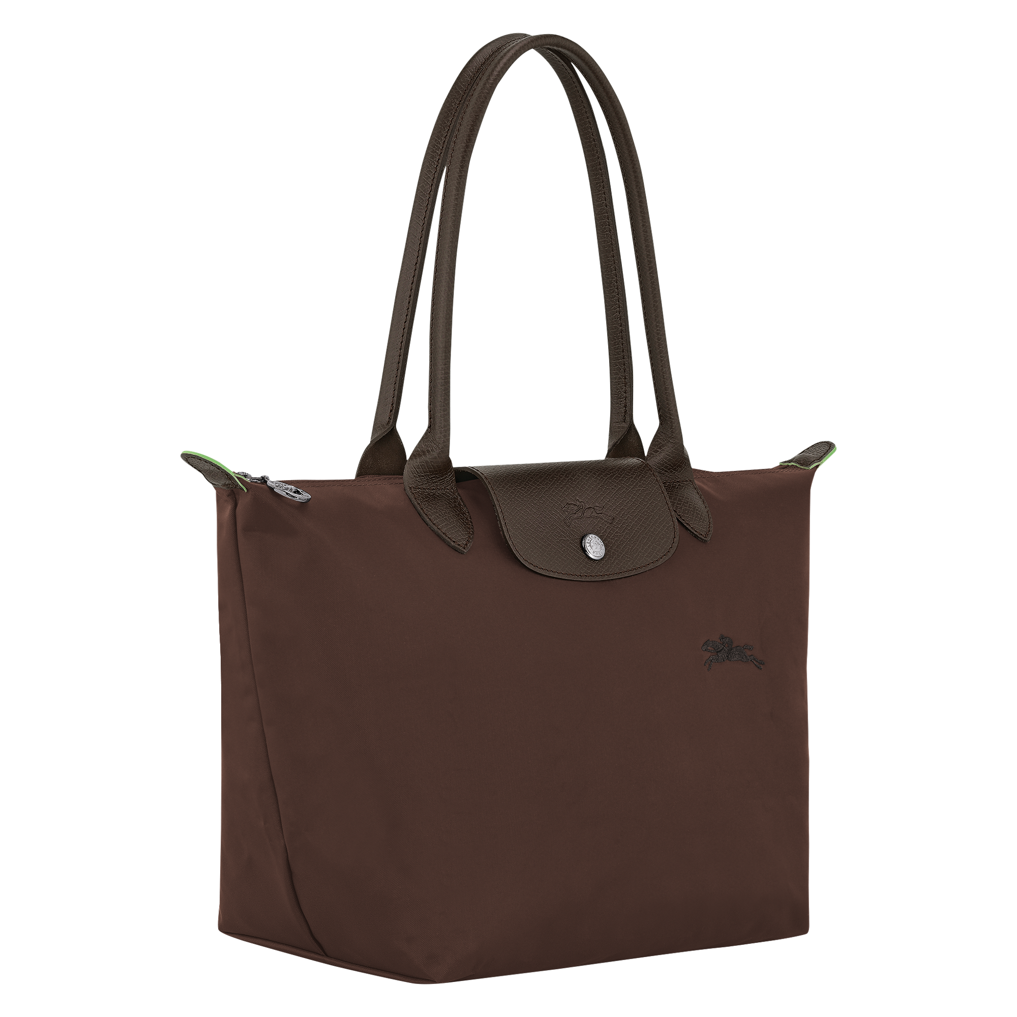 Longchamp Le Pliage Green M Tote bag Mocha