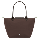 Longchamp Le Pliage Green M Tote bag Mocha