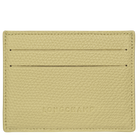 Longchamp Le Roseau Card holder Pistachio