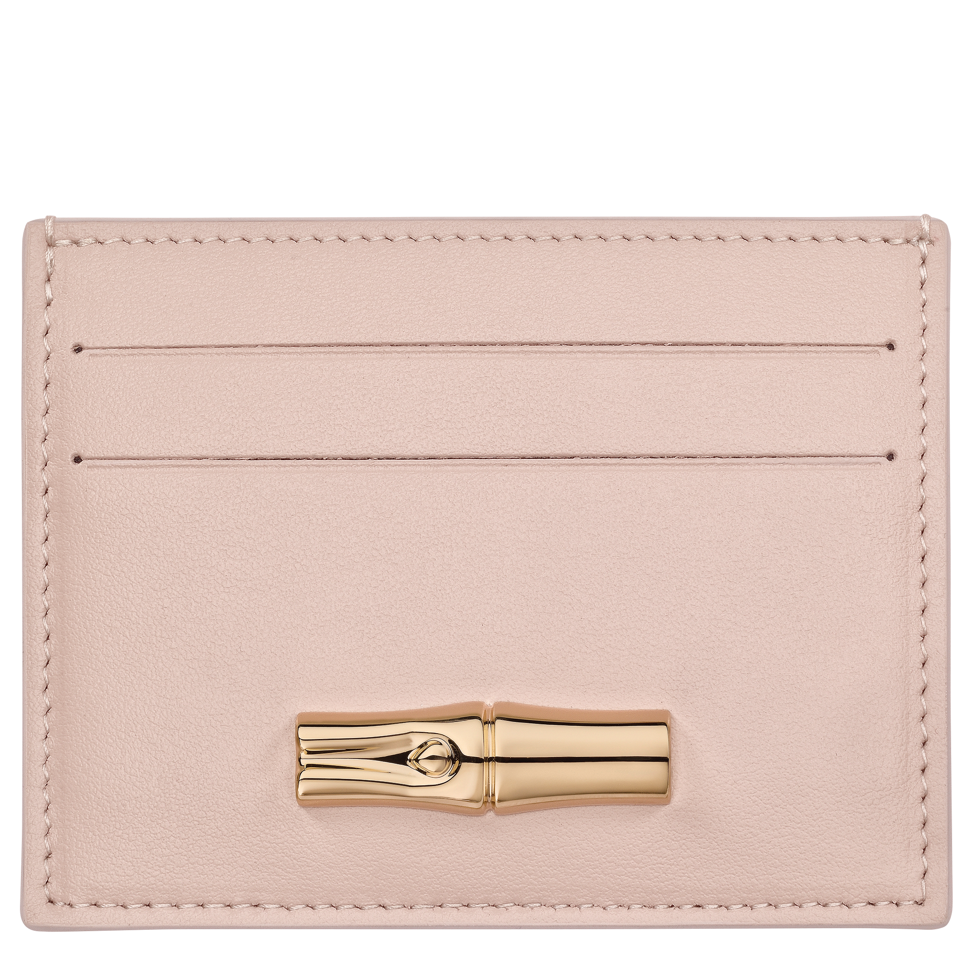 Longchamp Le Roseau Card holder Petal Pink