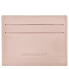 Longchamp Le Roseau Card holder Petal Pink