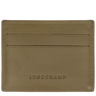 Longchamp Le Roseau Card holder Olive