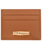 Longchamp Le Roseau Card holder Cashew